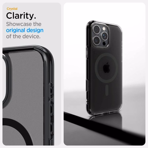 Spigen Ultra Hybrid T MagSafe Suojakuori iPhone 16 Pro Max -puhelimelle - musta