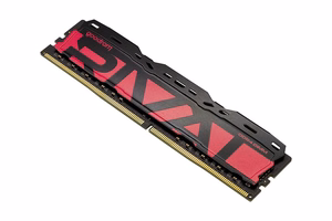 DDR4 2x8GB sarja UDIMM goodram RIVAL säteilevä punainen
