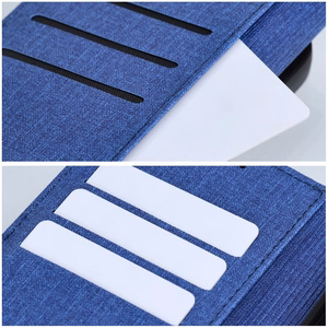 Flip-suojakuori iPhone 16 PRO:lle Gomma Book sininen