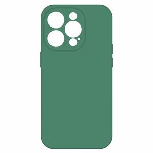 Tel Protect Silicone Premium iPhone 15 Pro Maxlle tummanvihreä