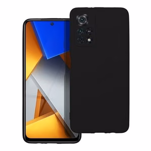 Silikoninen Suojakuori Xiaomi Poco M4 PRO 5G / Redmi Note 11T 5G / Redmi Note 11S 5G:lle musta