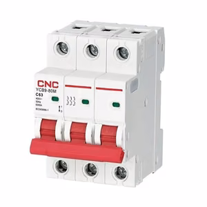 Miniature Circuit Breaker, 3P, 63A, Class C, 6kA