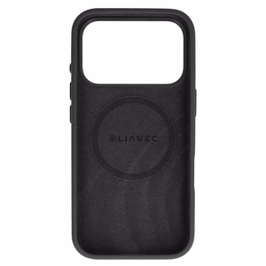 Liavec Silky -suojakuori metallisella kamerakehyksellä mallille iPhone 18 Pro Max/17 Pro Max, musta