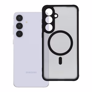 Suojakuori Samsung S25 FE:lle Full Matte Mag Cover yhteensopiva MagSafe musta