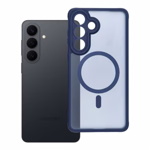 Suojakuori Samsung S26 PLUS:lle Full Matte Mag Cover yhteensopiva MagSafe sininen
