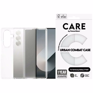 CARE by PanzerGlass Flagship Urban Combat suojakuori Samsung Galaxy Z Fold 7 - läpinäkyvä