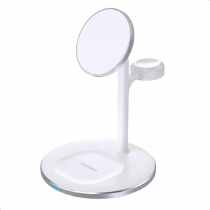 Langaton laturi Choetech T585-F 3-in-1 15W valkoinen