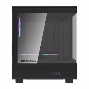 Darkflash DB330M Computer Case + 3 Fans (Black)