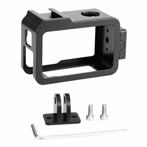 Metallinen kehys Cold Shoe -liittimella PULUZ DJI Osmo Action 4/3 -kameralle