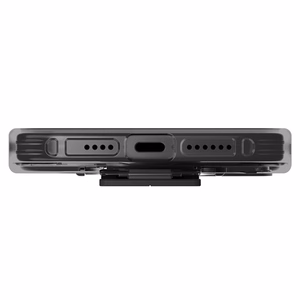 Uniq Heldro Mount kotelo jalustalla iPhone 15 Pro 6.1" savunharmaa