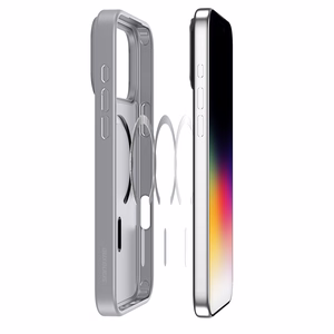 DUX DUCIS YIND Suojakuori MagSafe-yhteensopiva iPhone 17 Pro:lle (avoin rengas) - Harmaa