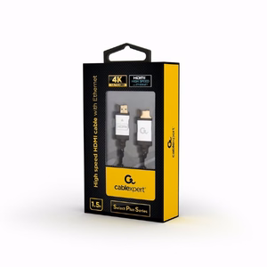 Gembird CCB-HDMIL-1.5M HDMI-kaapeli HDMI Type A (Standard) musta