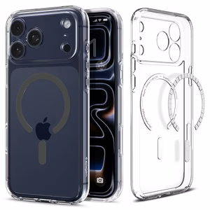 Spigen Ultra Hybrid Mag Magsafe Suojakuori iPhone 17 Pro:lle kirkas/Graphite