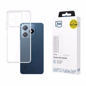 3mk Clear Case Suojakuori Realme C63:lle - läpinäkyvä
