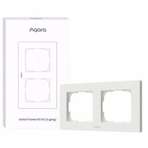 Aqara älykytkimen kehys H2 (2-osainen) / valkoinen FE-X01D-W