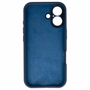 Silikoninen lite puhelinkuori iPhone 16 tummansininen