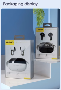 Dudao U8 TWS langattomat in-ear kuulokkeet - valkoinen