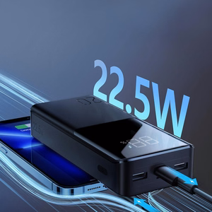 Joyroom powerbank 20000mAh 22.5W PD QC3.0 AFC musta (JR-QP192)
