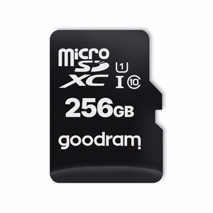 GoodRam muistikortti 256GB microSDXC luokka 10 UHS-I 100 / 10 MB/s + sovitin