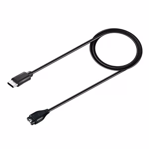 Magneettinen laturi Garmin älykelloille USB-C -liittimellä - musta