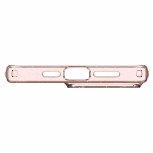 Spigen Liquid Crystal Glitter iPhone 15 Pro Max Suojakuori - Vaaleanpunainen/Kirkas