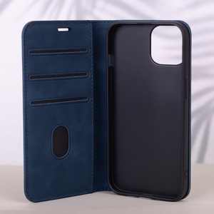 Smart Suede -suojakuori Xiaomi Redmi A5 Global:lle (173,45 x 79,35 x 8,45) laivastonsininen