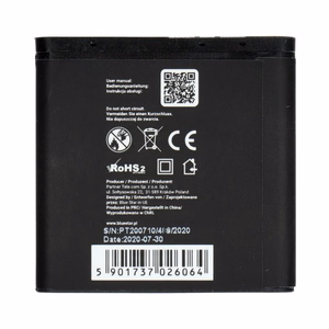 Akku Nokia 6280 / 9300 / 6151 / N73:lle 1200 mAh Blue Star Premium