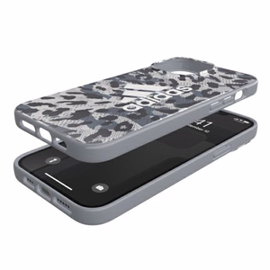 Adidas OR SnapCase Leopard kotelo iPhone 13 Pro Max - harmaa - harmaa