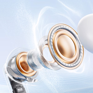Joyroom JR-FB1 Funpods Bluetooth 6.0 In-Ear TWS Langattomat Kuulokkeet AI-toiminnoilla - Valkoinen