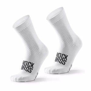 Rockbros 49210016001 ROAD TO SKY Cycling Socks 39-42 cm - White