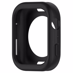 Silikoninen kellokuori Apple Watch 42 mm:lle (Series 1/2/3) - musta