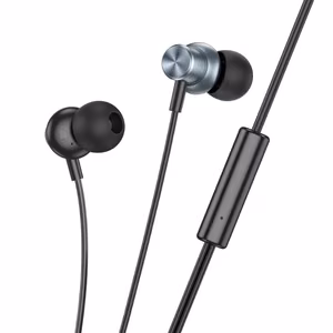 Wired In-Ear Headphones Jack 3.5mm Hoco M110 Gray
