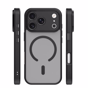 Mag Matt Suojakuori iPhone 17 Pro 6,3" musta kamerasuoja