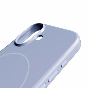 Puro Pulse iPhone 17 polykarbonaatti suojakuori - sininen