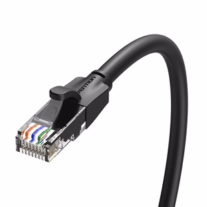 PATCH CABLE CAT.6 UTP/15M BLACK IBEBN VENTION