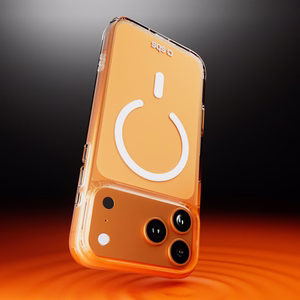 SBS Extreme Mag Suojakuori D3O-teknologialla iPhone 17 Pro:lle - läpinäkyvä