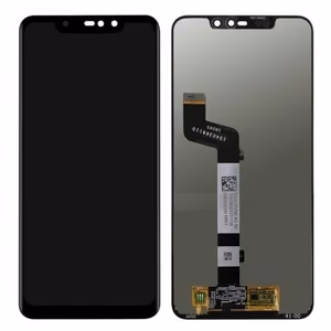 LCD-näyttö yhteensopiva Xiaomi Redmi Note 6 Pro musta HQ