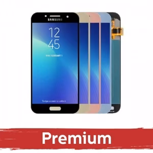 LCD-näyttö Samsung A320 A3 2017 kultainen OEM