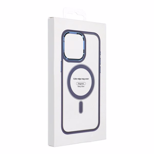 Suojakuori iPhone 13 PRO MAX:lle Color Edge Mag Cover yhteensopiva MagSafe sininen