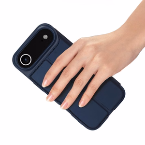 Dux Ducis SKIN PRO lompakkosuojakuori iPhone 17 Air sininen
