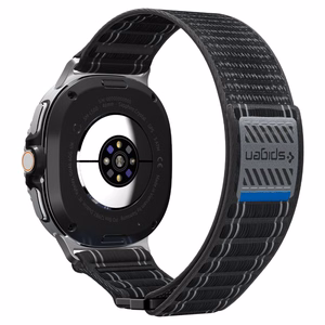 Spigen WBF1 Hihna Samsung Galaxy Watch 8/Classic (40/44/46mm) musta