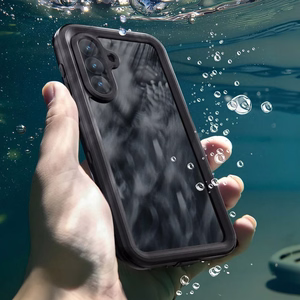 Suojakuori Samsung A56:lle Shellbox vedenpitävä musta