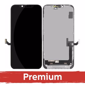 LCD-näyttö, yhteensopiva iPhone 14 Plus:n kanssa, musta (SOFT OLED / Premium) /*irrotettava IC*/