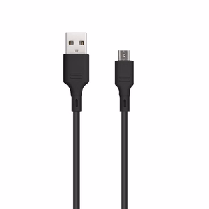 Kaapeli USB A - Micro USB Blue Star 2A 1 m DC-001AM2.0 musta