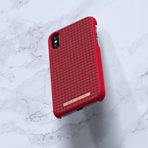 Nordic Elements Saeson Idun suojakuori laitteelle iPhone XS / X, punainen