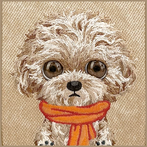 NIMMY BIG EYED PET 2.0 Dog -suojakuori iPhone 17:lle beige