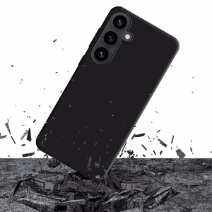 3mk Matt Case Pro Samsung Galaxy S25:lle - Matta musta