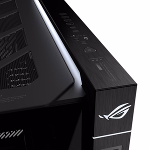 ASUS ROG CRONOX GR801 CURVE TG ARGB musta keskikokoinen tornikotelo