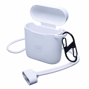 3mk Silicon AirPods suojakuori AirPods 2:lle - valkoinen
