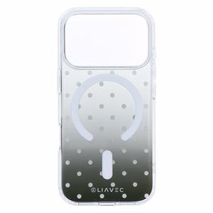 Liavec Bubble -suojakuori iPhone 18 Pro Max / 17 Pro Max -puhelimelle, musta